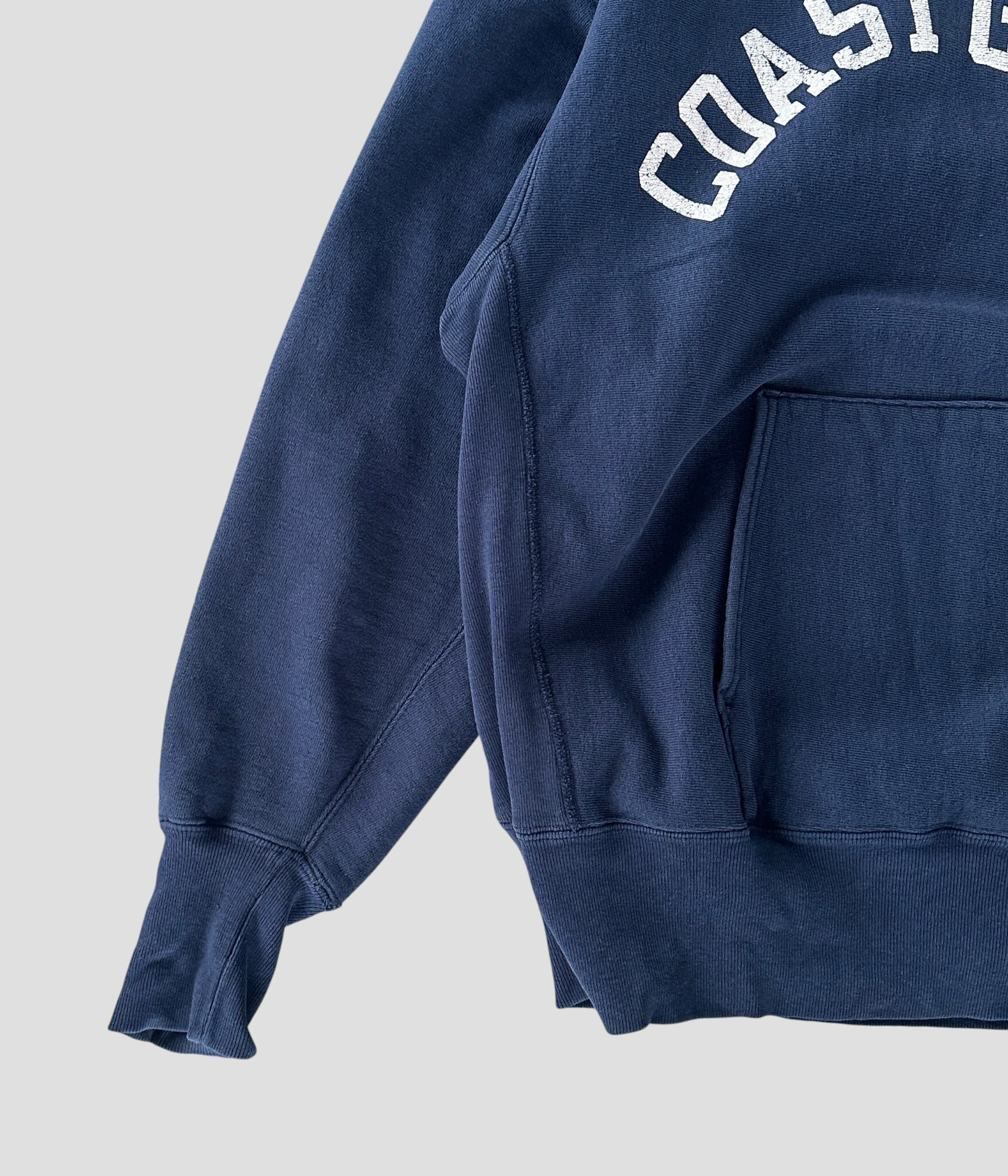 Champion- Vintage 90s L COAST GUARD Reverse Weave Hoodie made in