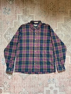 80~90s / USA製 / SADDLEBRED / BD shirts / REMAKE