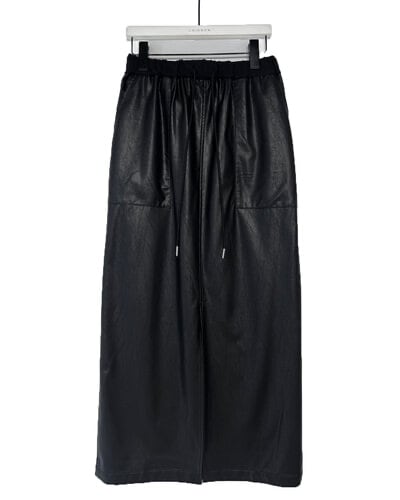 【CHIGNON】2754-003KK フェイクレザーベイカースカート