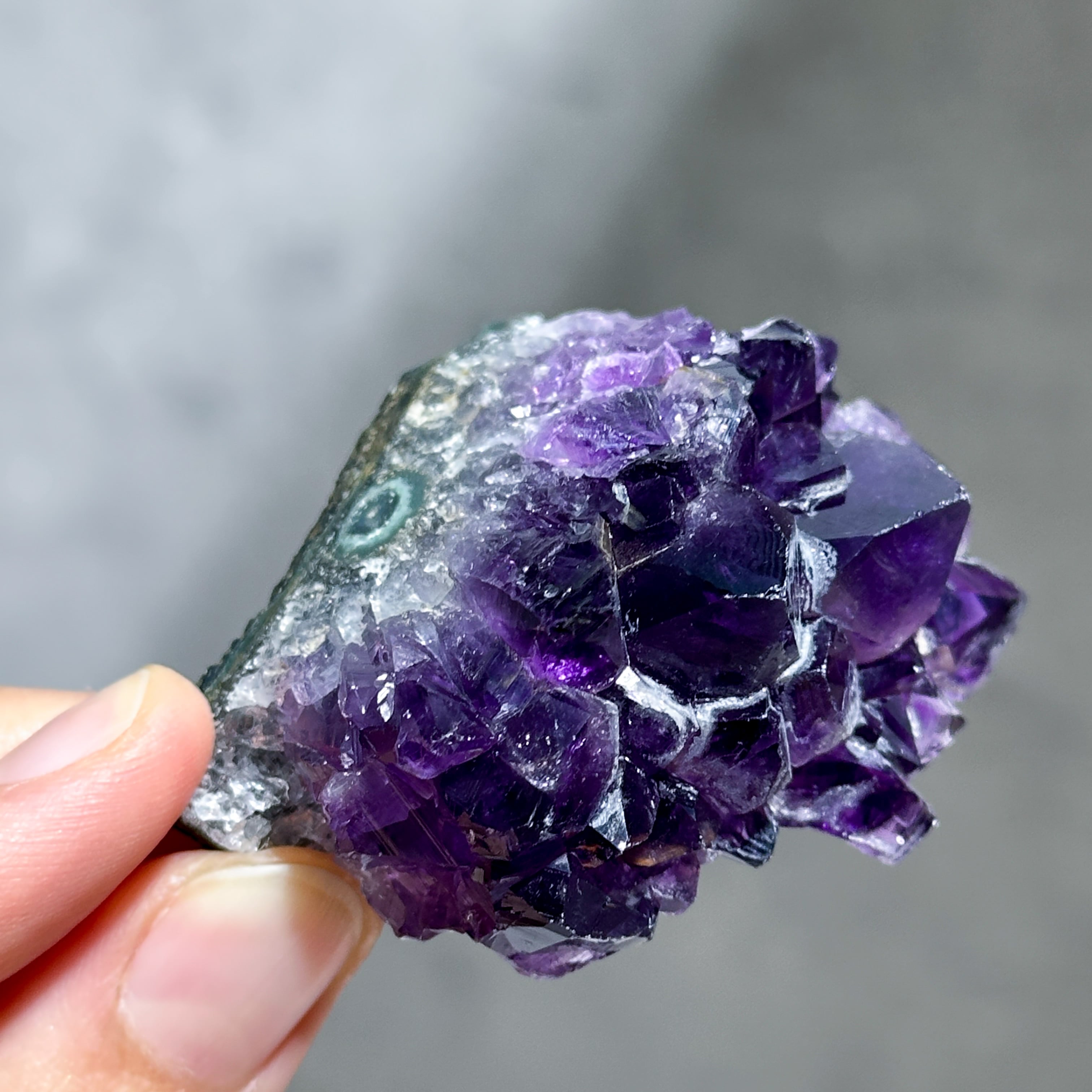 天使の指紋◎ウルグアイ産アメジスト 原石83◇ Amethyst ◇天然石