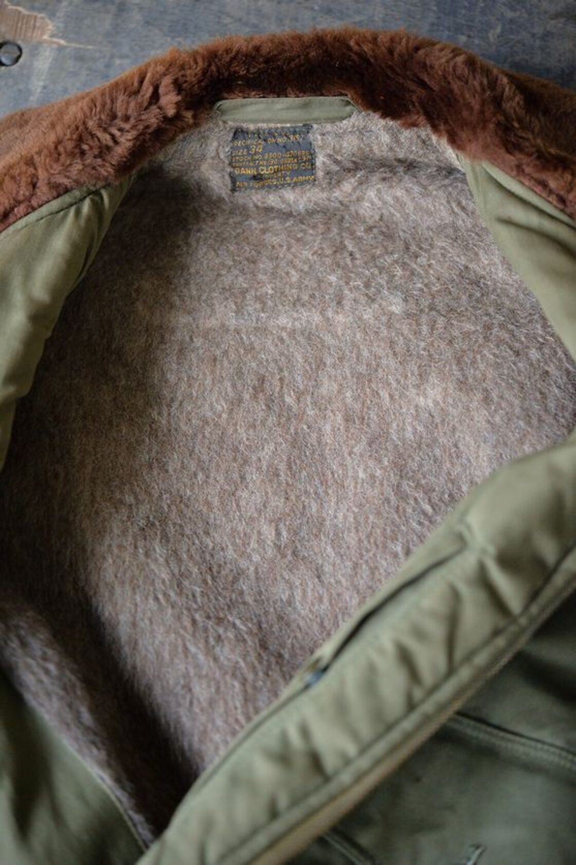 MINT CONDITION Vintage B-10 Flight jacket 1944 