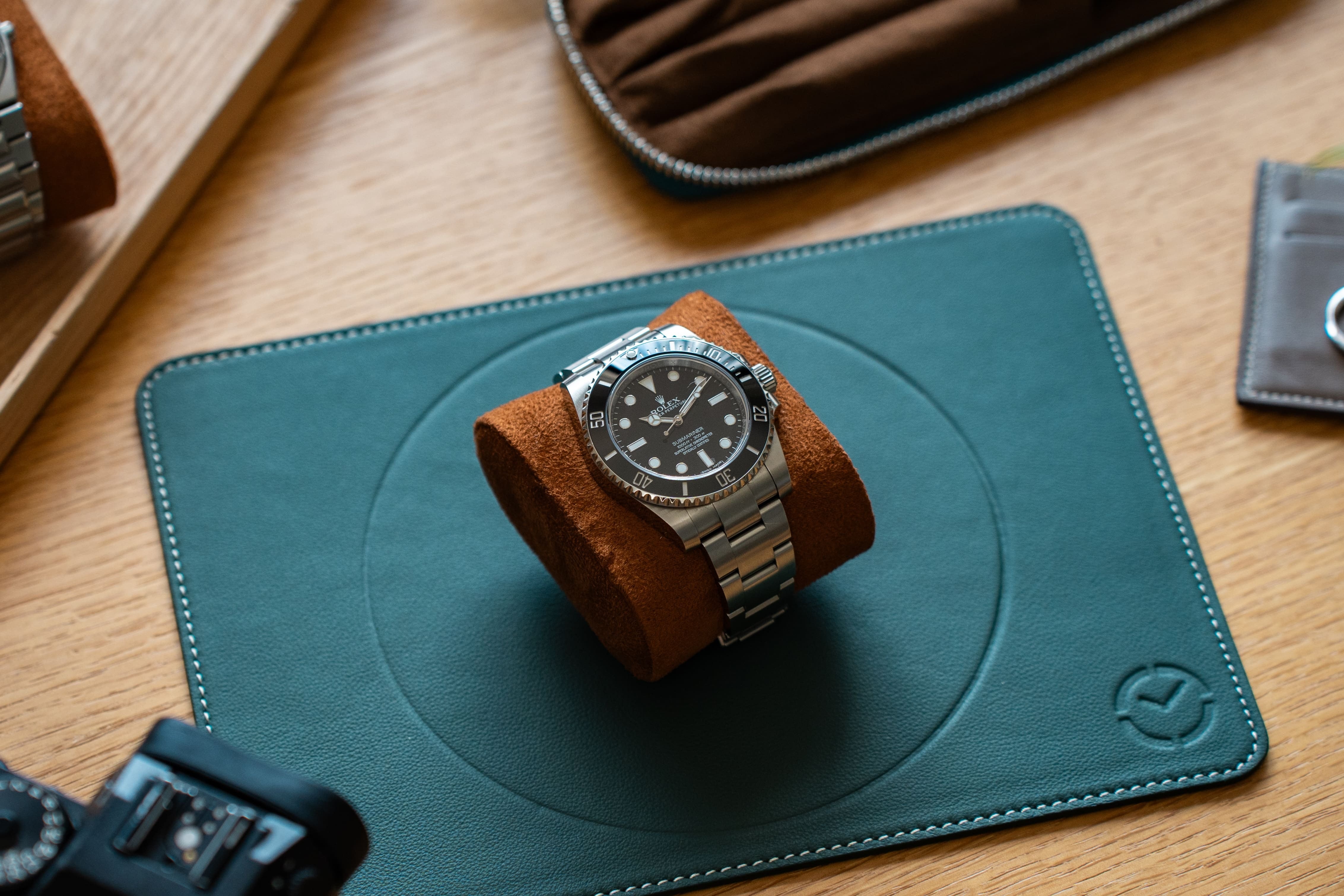 OUT OF ORDER HY 10 ATM 防水 レザーベルト時計