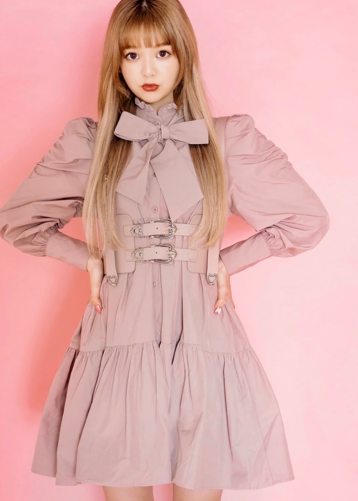 ManonMimie】Harness Ribbon One-Piece | Manon Tokyo