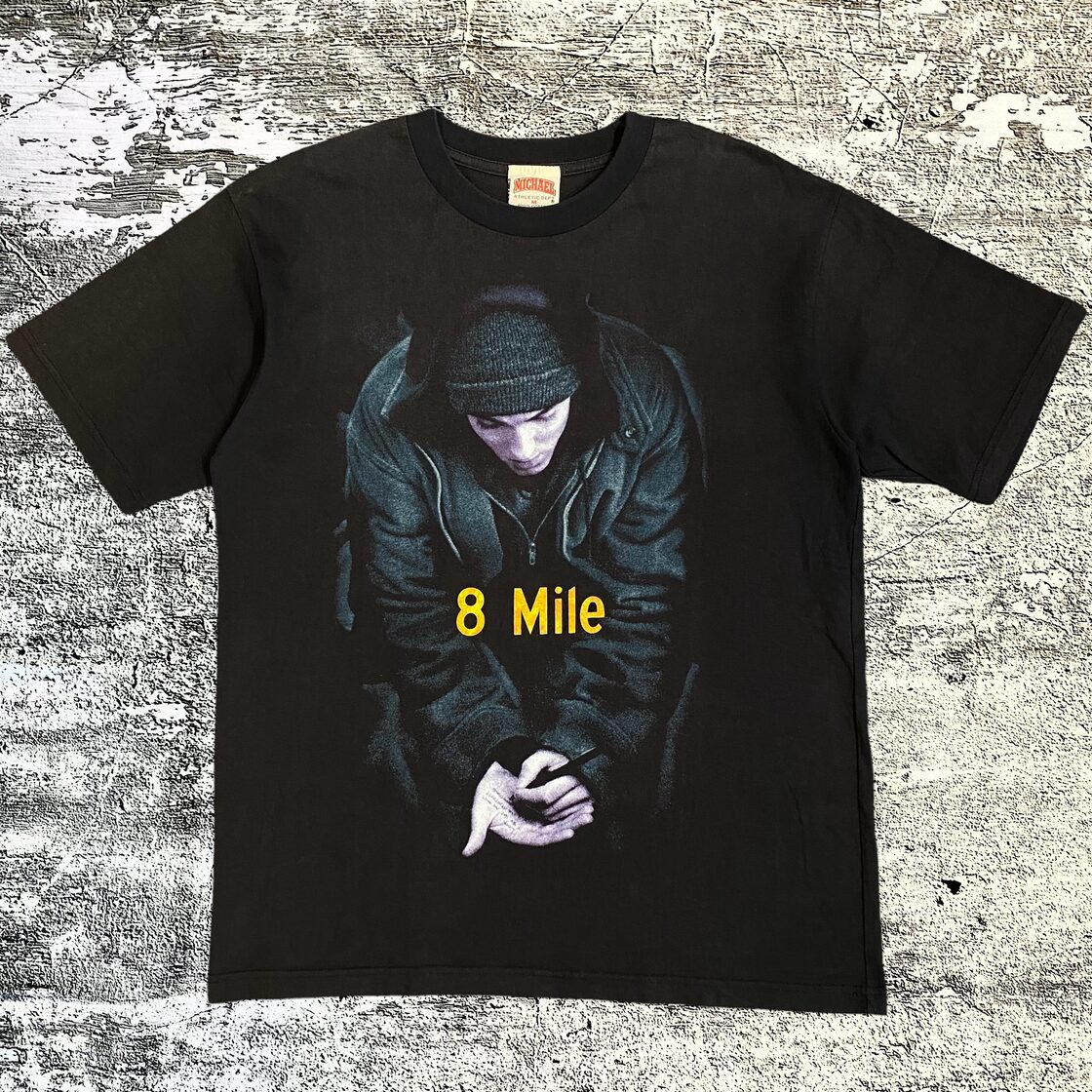 レア 00s 8Mile EMINEM Tシャツ M エミネム 8マイル 黒 ムービー  