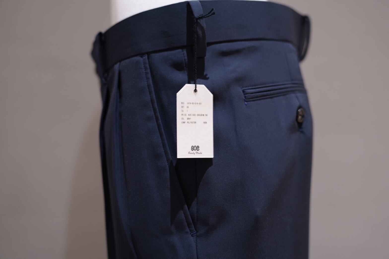 SOE READY TO WEAR pants navy | Connecter Tokyo by Brand Collective