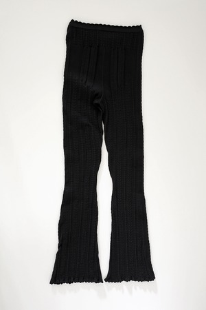 MOON TREE PLANET - Lace long leggings black