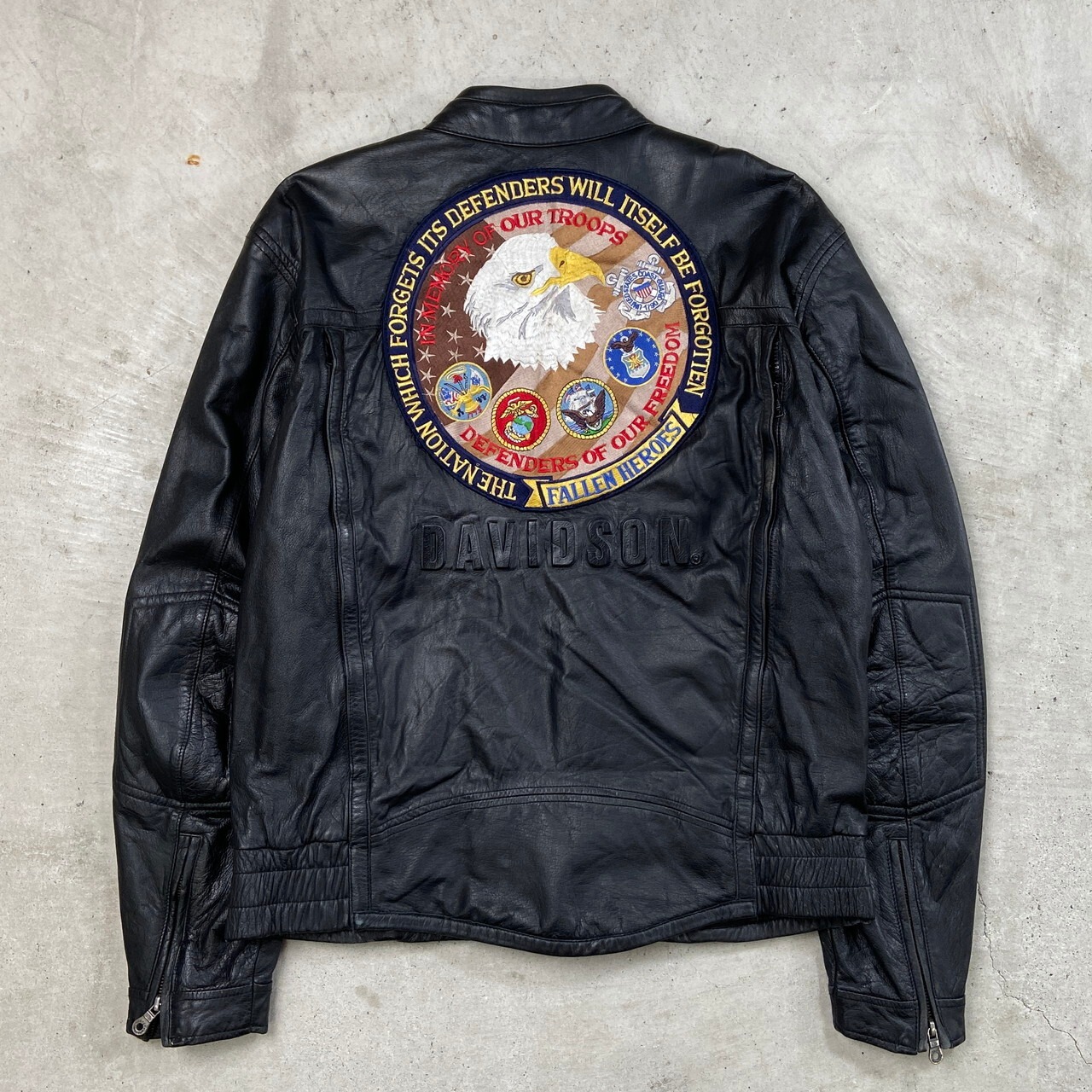 00年代 HARLEY-DAVIDSON ハーレーダビッドソン ワッペン シングル  