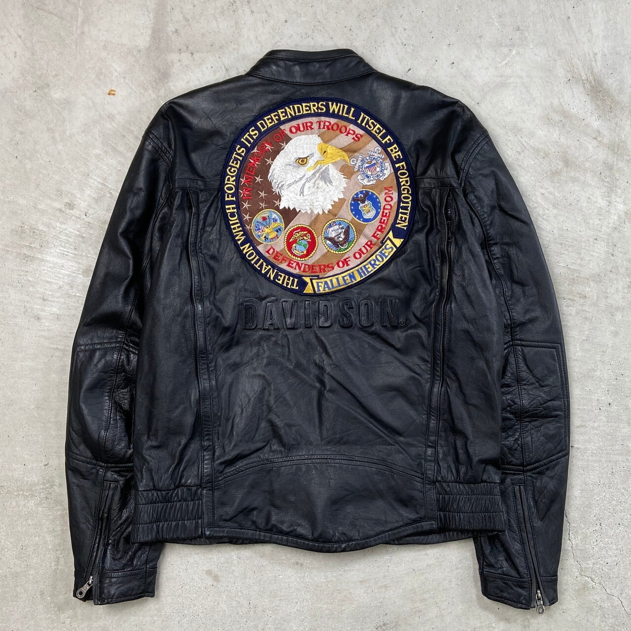 00年代 HARLEY-DAVIDSON ハーレーダビッドソン ワッペン シングル 
