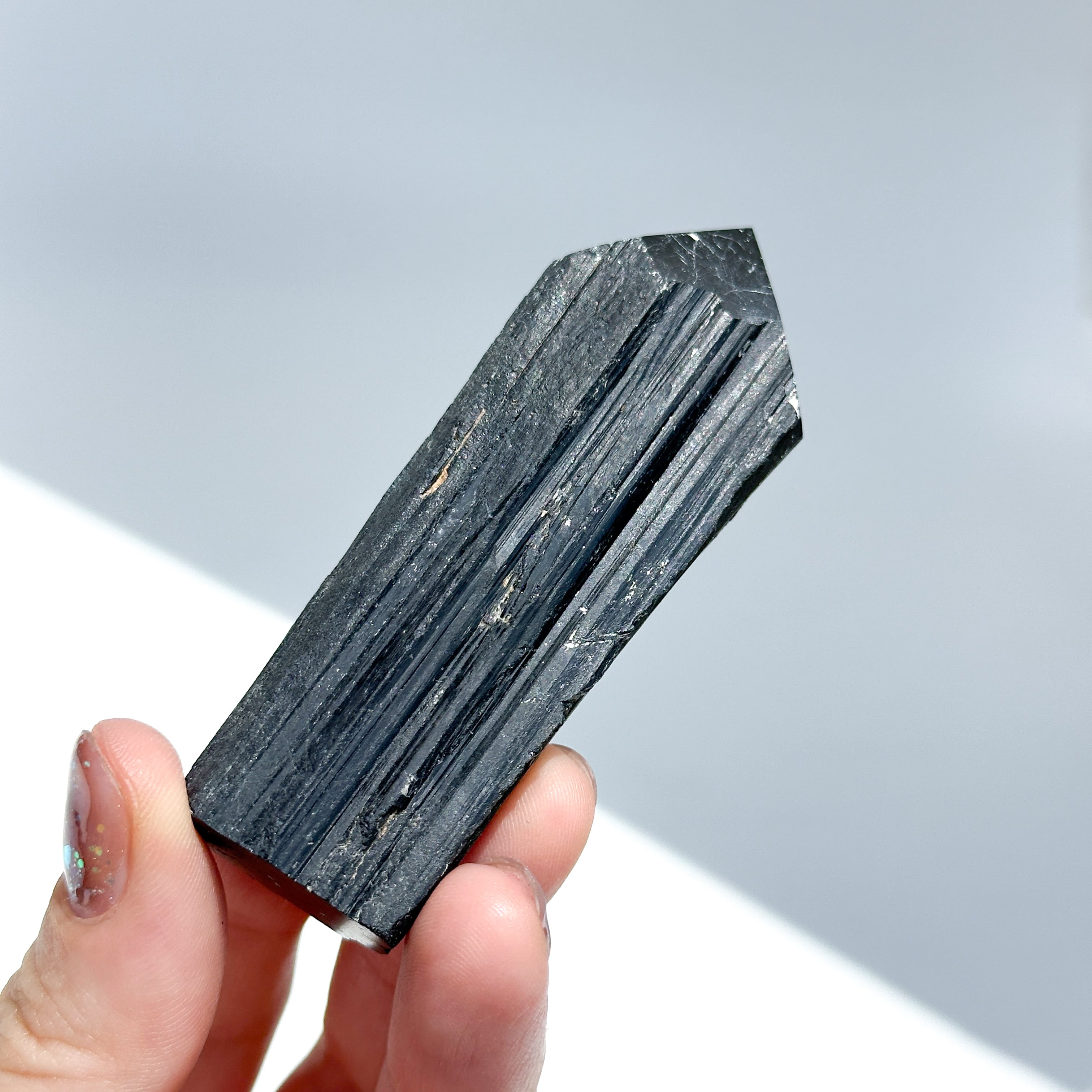 ブラックトルマリン タワー12◇ Black Tourmaline ◇天然石・鉱物