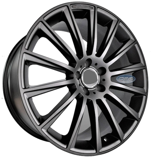 18インチ Black Staggered ホイール ( 4本セット ) メルセデス・ベンツC E R S クラス CL GLK -DFO-1115