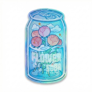 Flower soda オーロラステッカー ｜ Hiroko