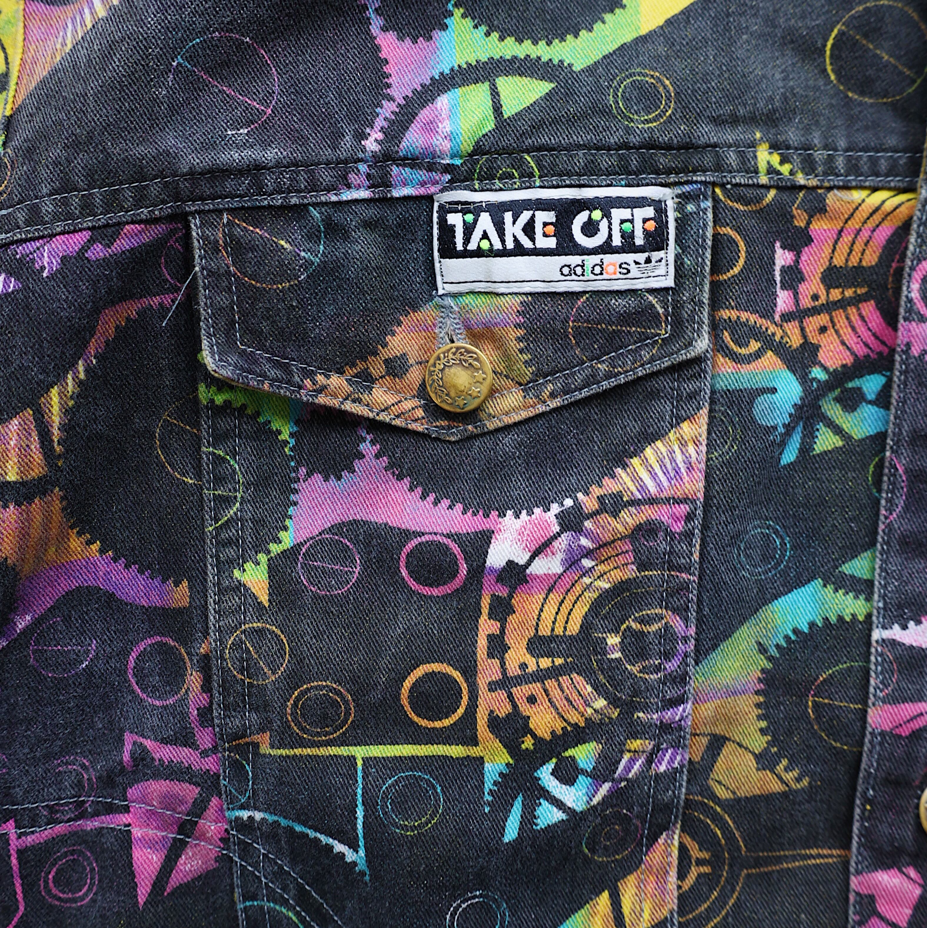 80-90S ADIDAS TAKE OFF COTTON JACKET | CLIMB SENDAI