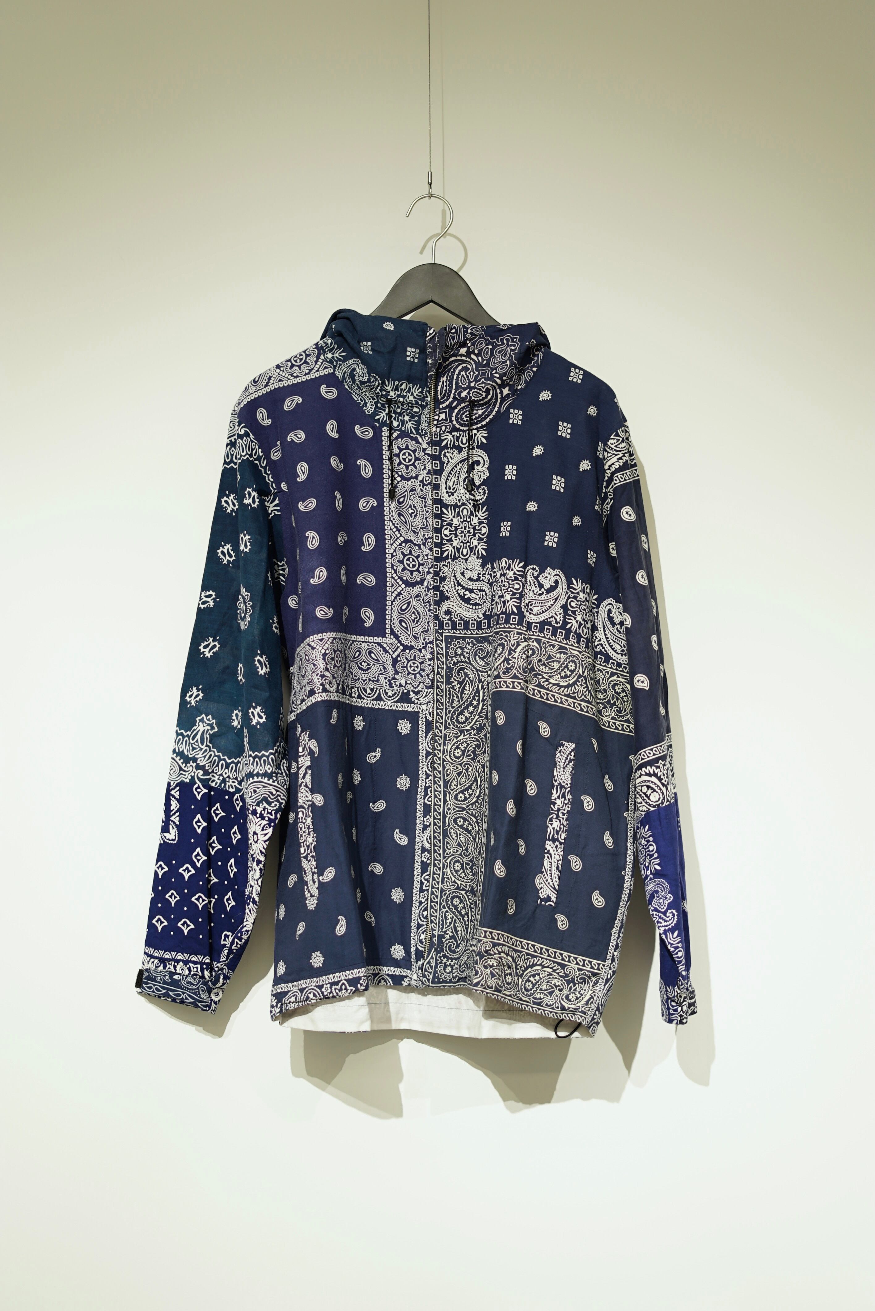 OLD PARK / T/S JACKET BANDANA (NAVY) | JUQUI Online