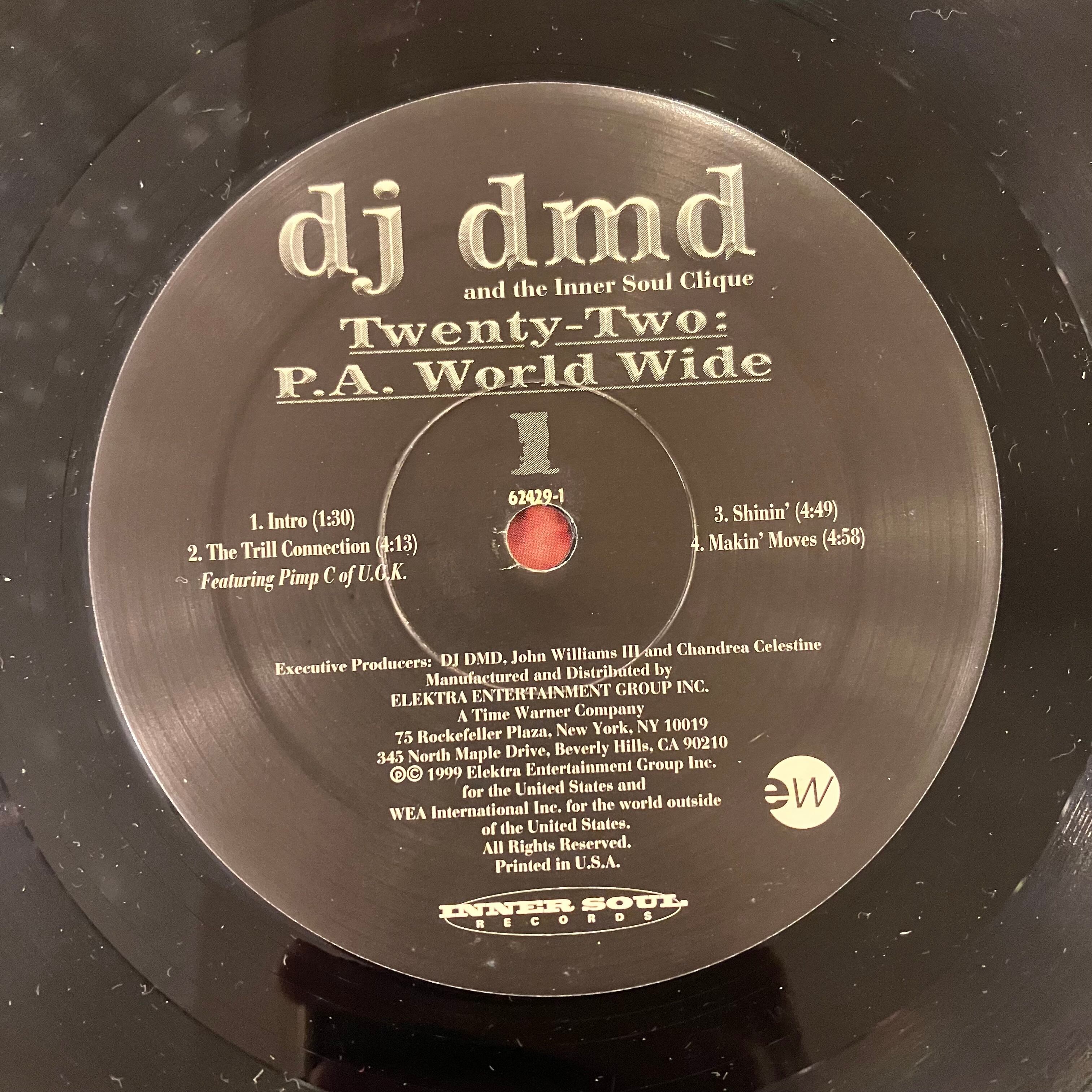 used LP】DJ DMD And The Inner Soul Clique – Twenty-Two: P.A. World