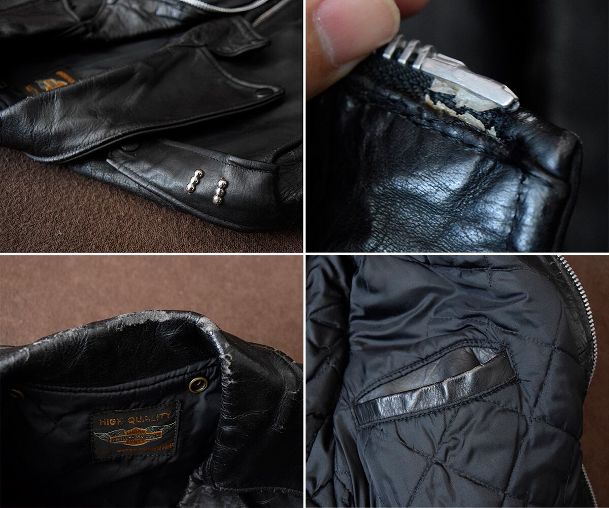 50s HARLEY DAVIDSON POLICE JACKET 40 | SECOND TIME GLORY