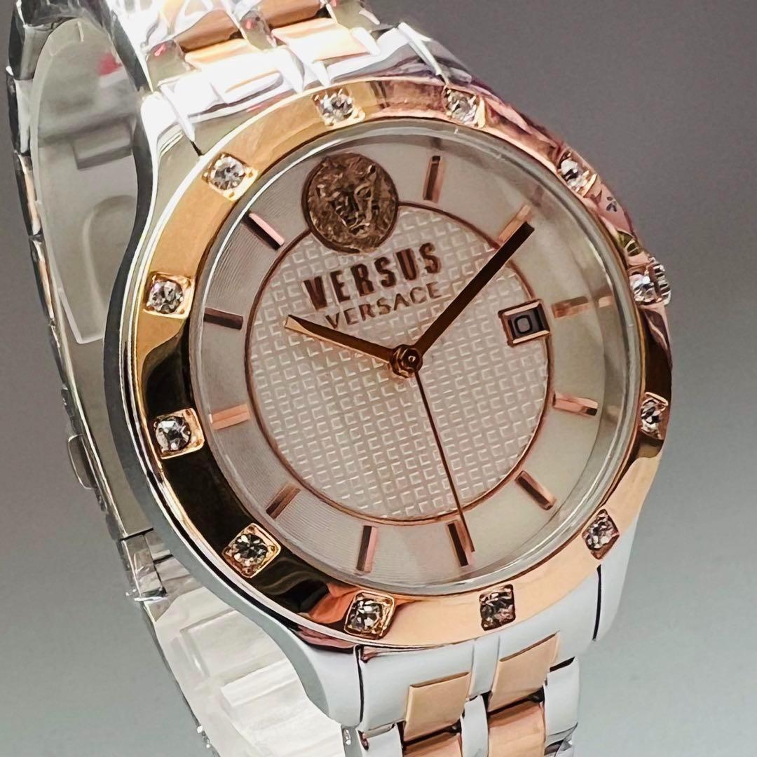 ヴェルサス ヴェルサーチ 腕時計 新品 ローズゴールド レディース 高級