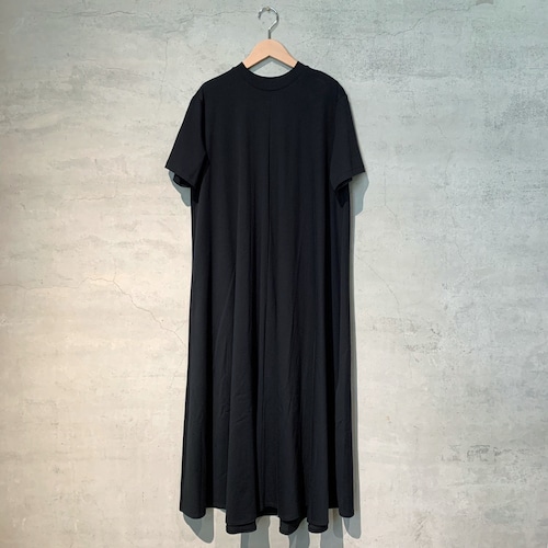 【ATON】48/2 NATURAL DYE COTTON FLARED DRESS/OPAGSM0201