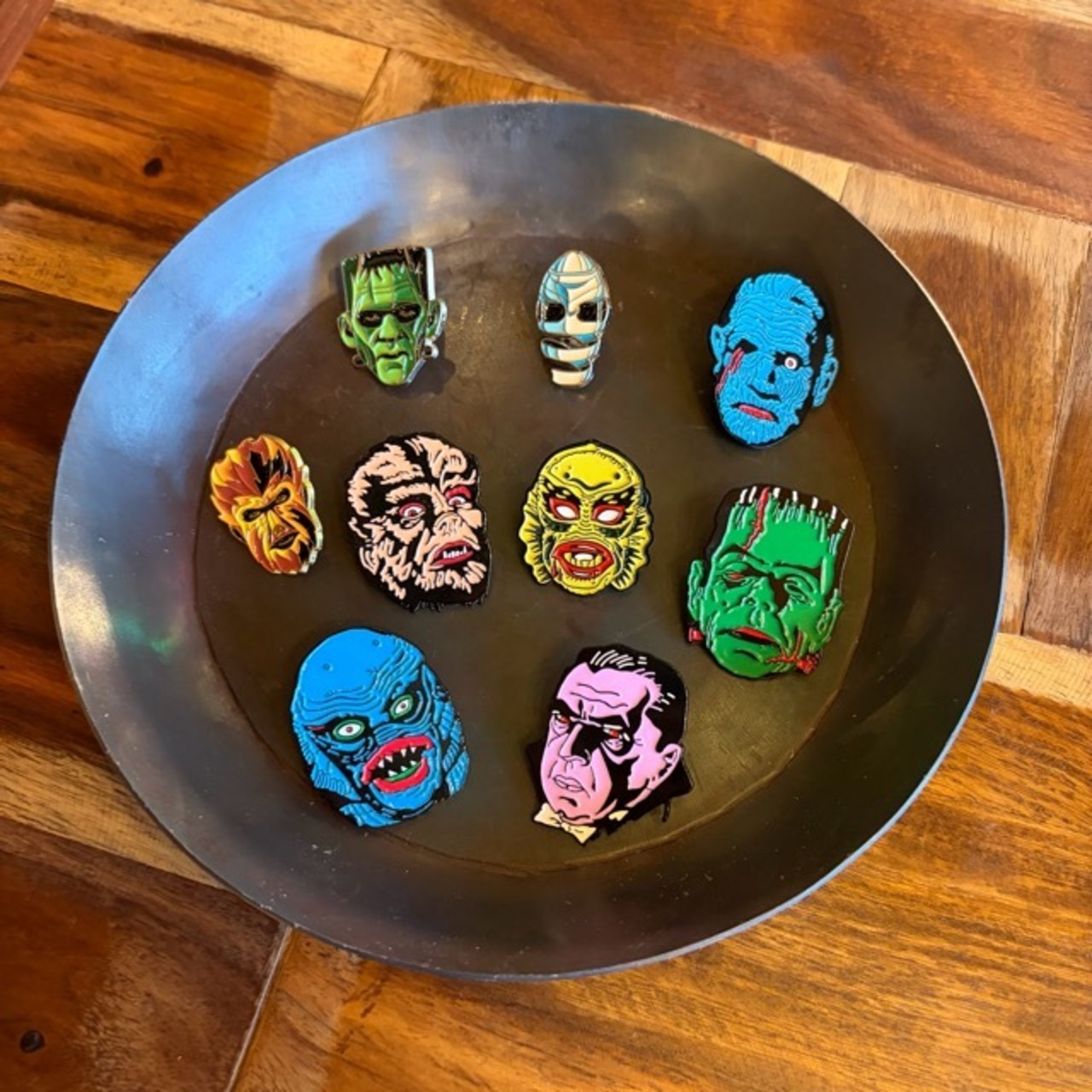 TOPANGA Jewelry Pin Brooch "Horror B"　ピンブローチ　ホラー　ジャケット　キャップ　プレゼント　プチギフト　