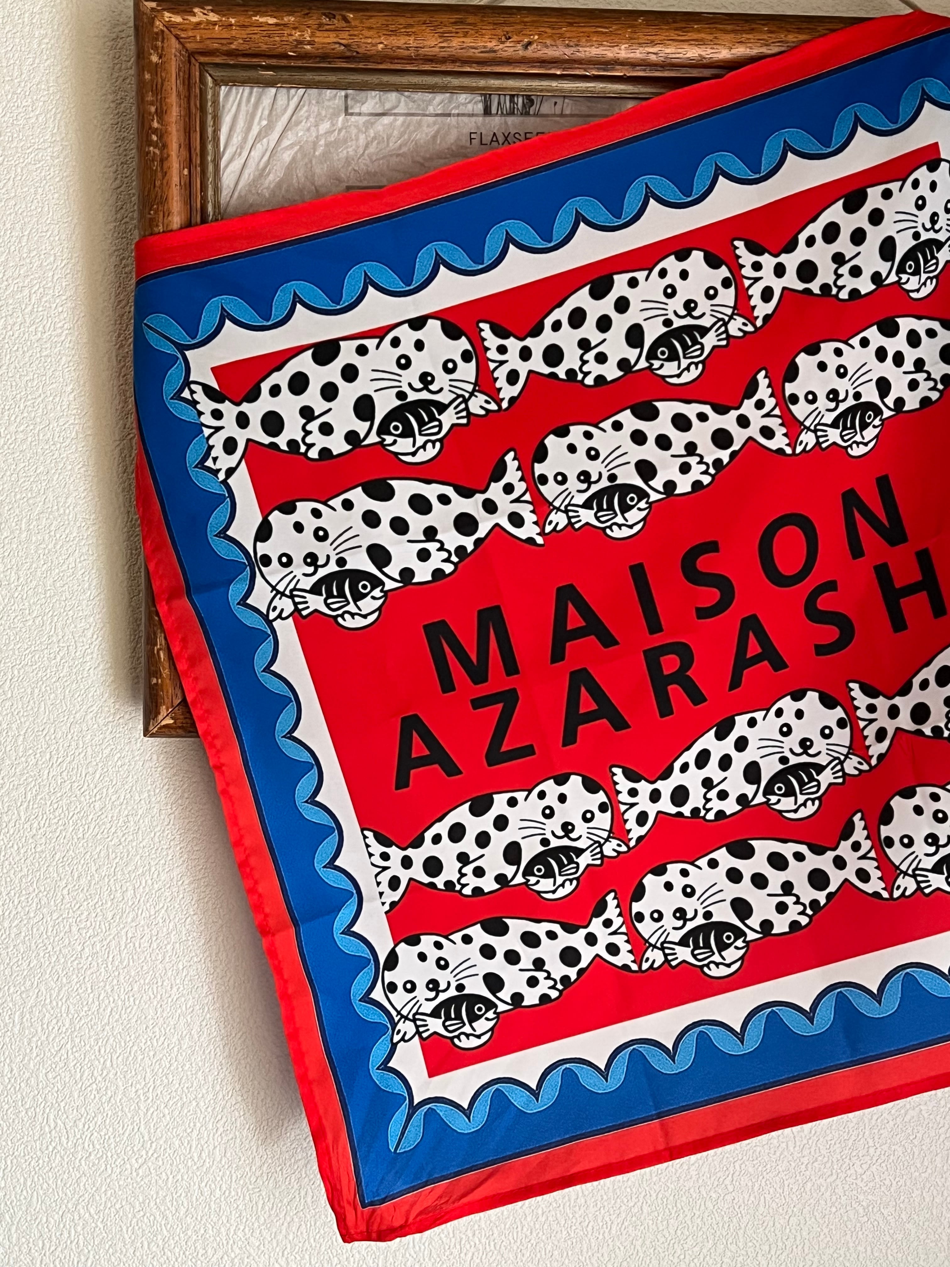 Seal Picnic Scarf（シール・ピクニック・スカーフ） | MAISON AZARASHI