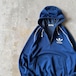 adidas / 80's- descente halfzip hoodie track top size L