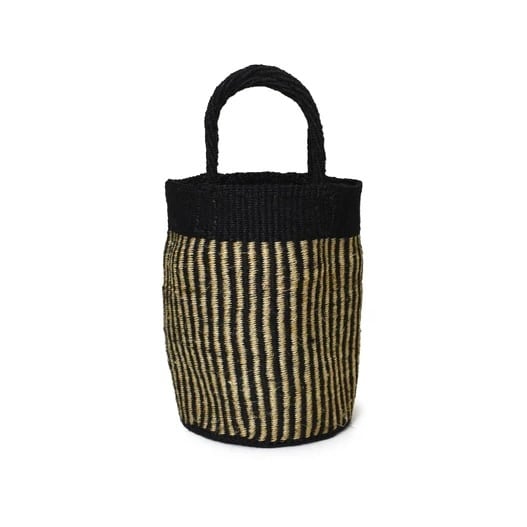 SOIL |STRIPE SISAL BAG