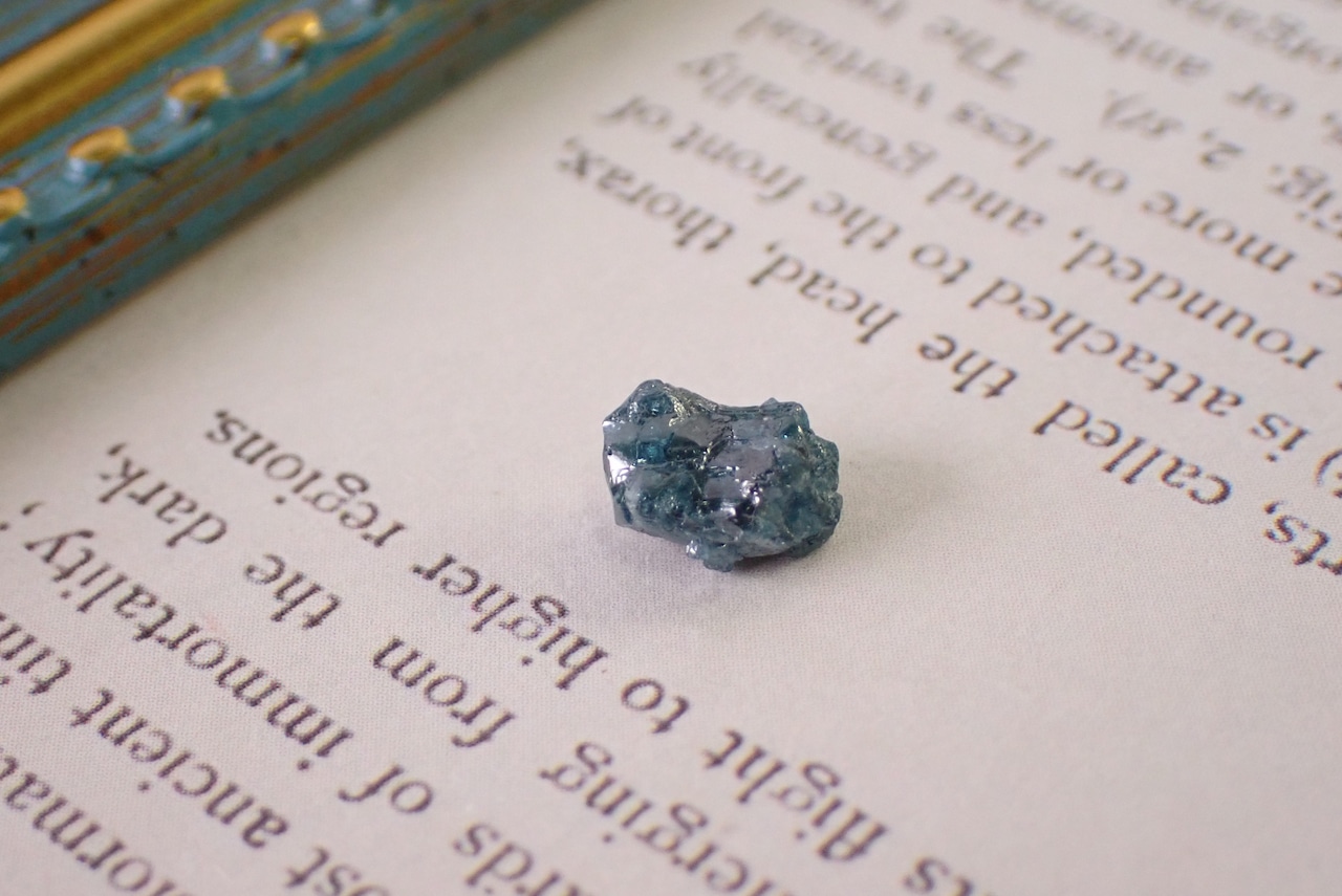 ブルーダイヤモンド原石　1.13ct　[C10‐21]