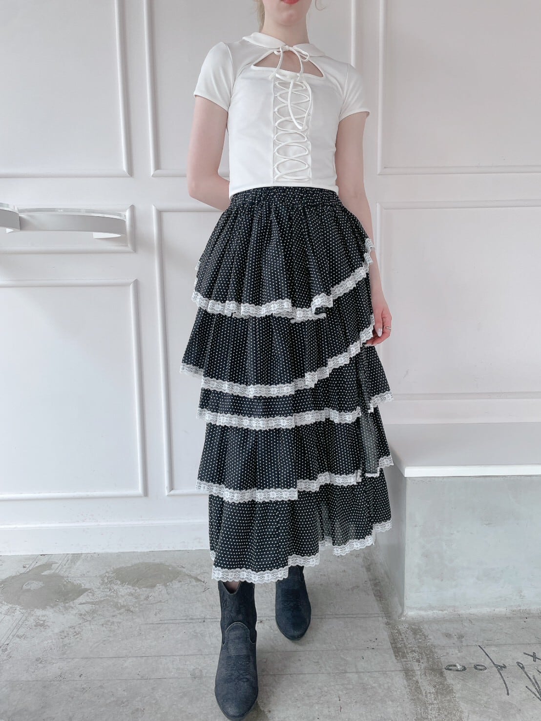 レースアップトップス | lilLilly official webstore