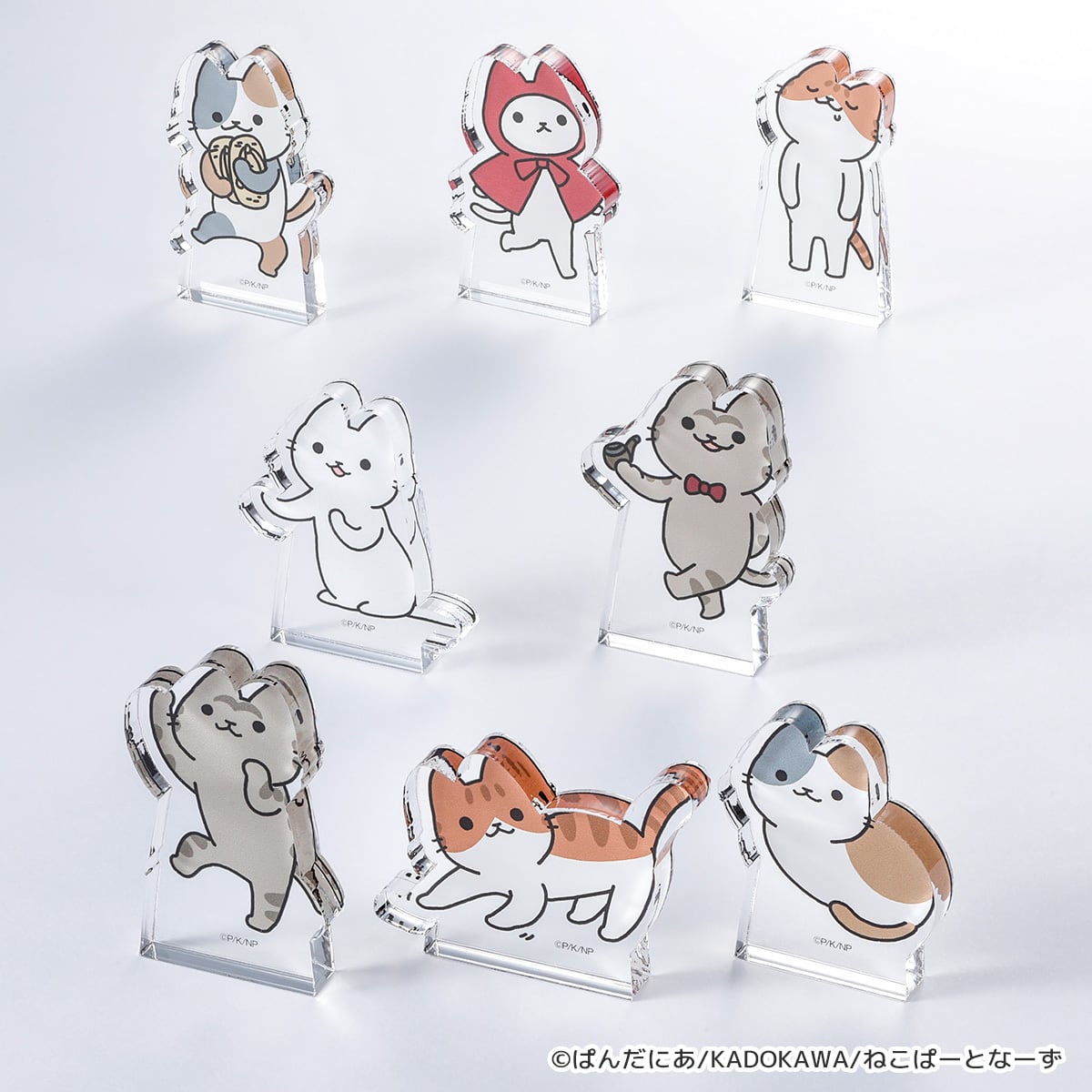 うごく！ねこむかしばなし】アクリルブロック | キャラfab