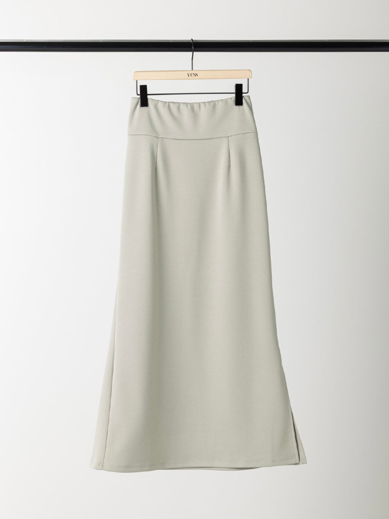 W JERSEY MAXI SK|グレーベージュ|YENN