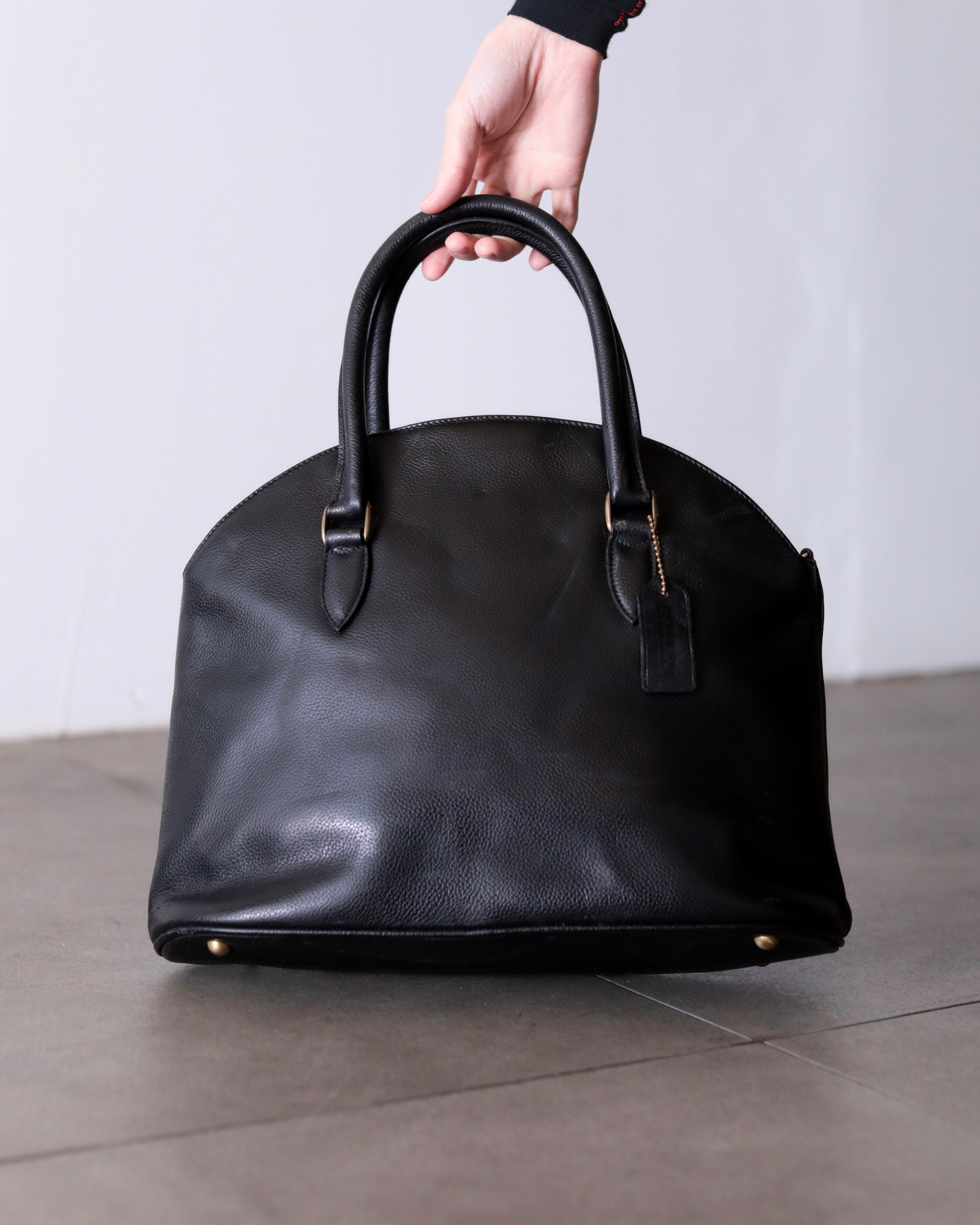 美品　MARC BY MARC JACOBS 2WAY 牛革 ミニボストン 黒 MARC JACOBS leather mini boston bag 2way | oo vintage