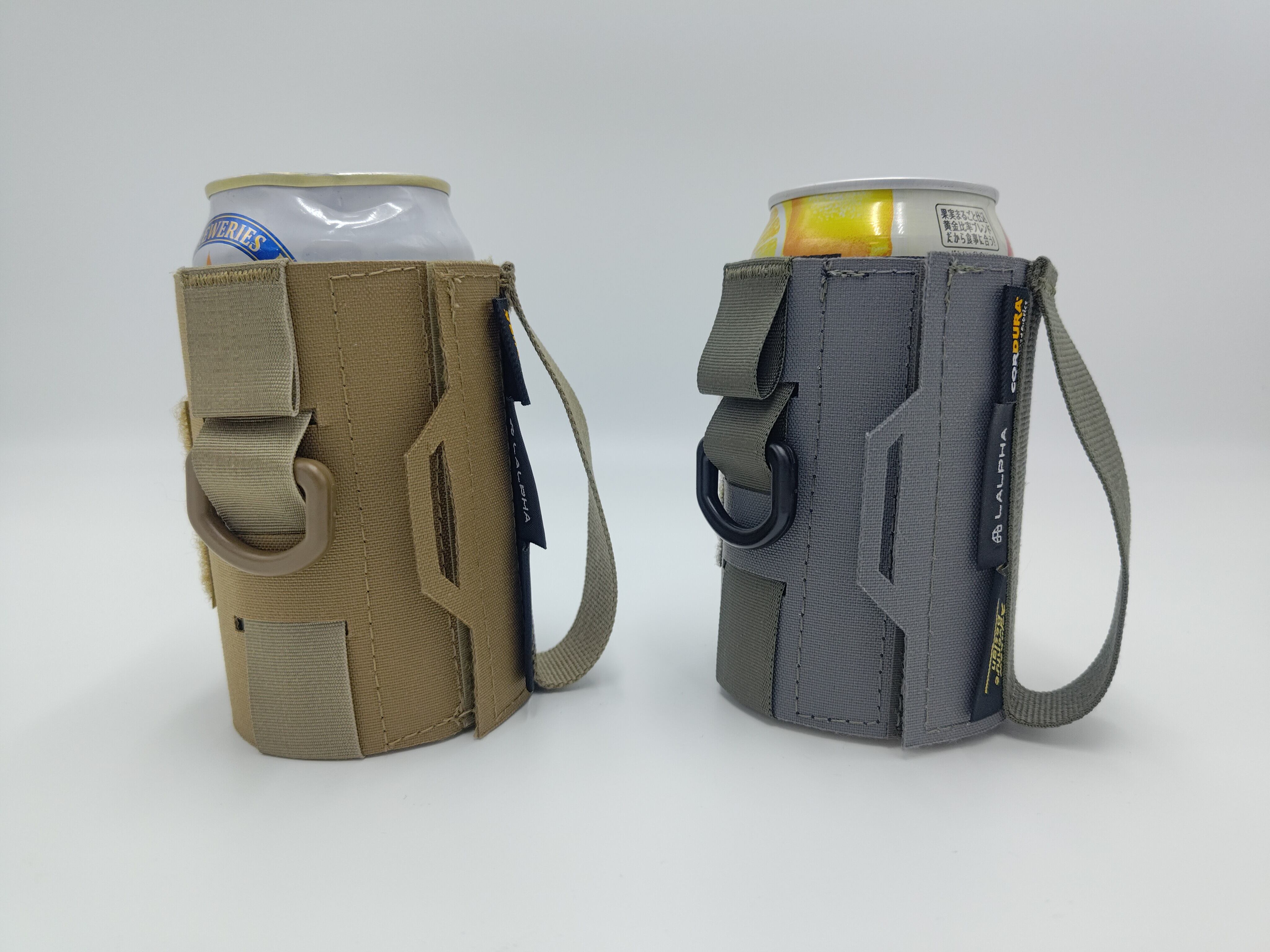 LALPHA x Rainbow タクティカル缶クーラーカバー(CY/GY） | アウトドア