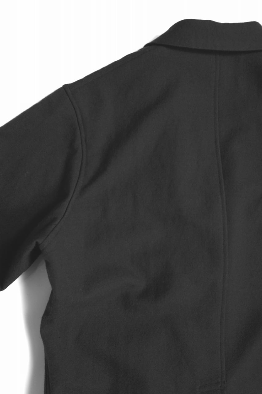 Virgin Wool Washed Twill Jacket