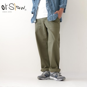 orslow [オアスロウ] US ARMY FATIGUE PANTS  RIP  ARMY GREEN   [01-5002-76] ユーエスアーミーファティーグ  リップミリタリーパンツ リップストップ　アーミーグリーン・MEN'S [2024SS]