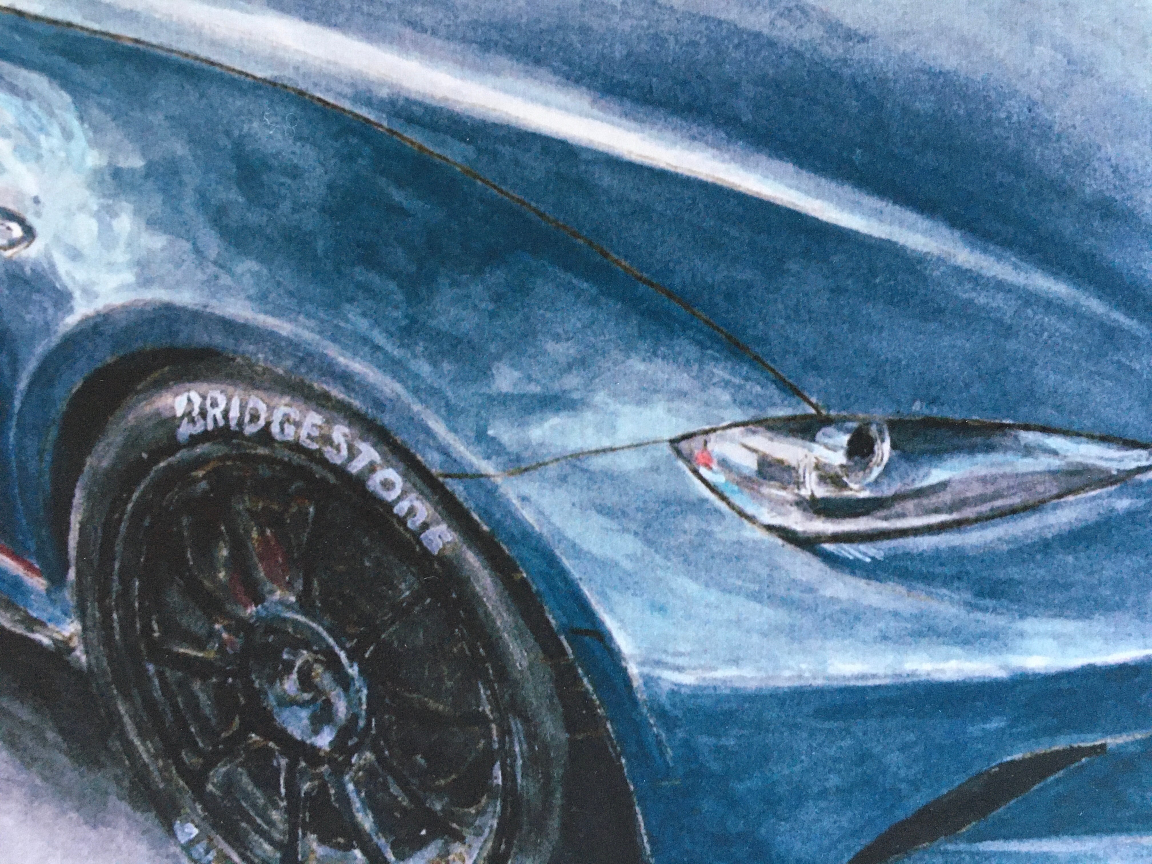 高画質水彩イラストデータ(MAZDA ND ROADSTER) | PETROLHEAD STUDIO