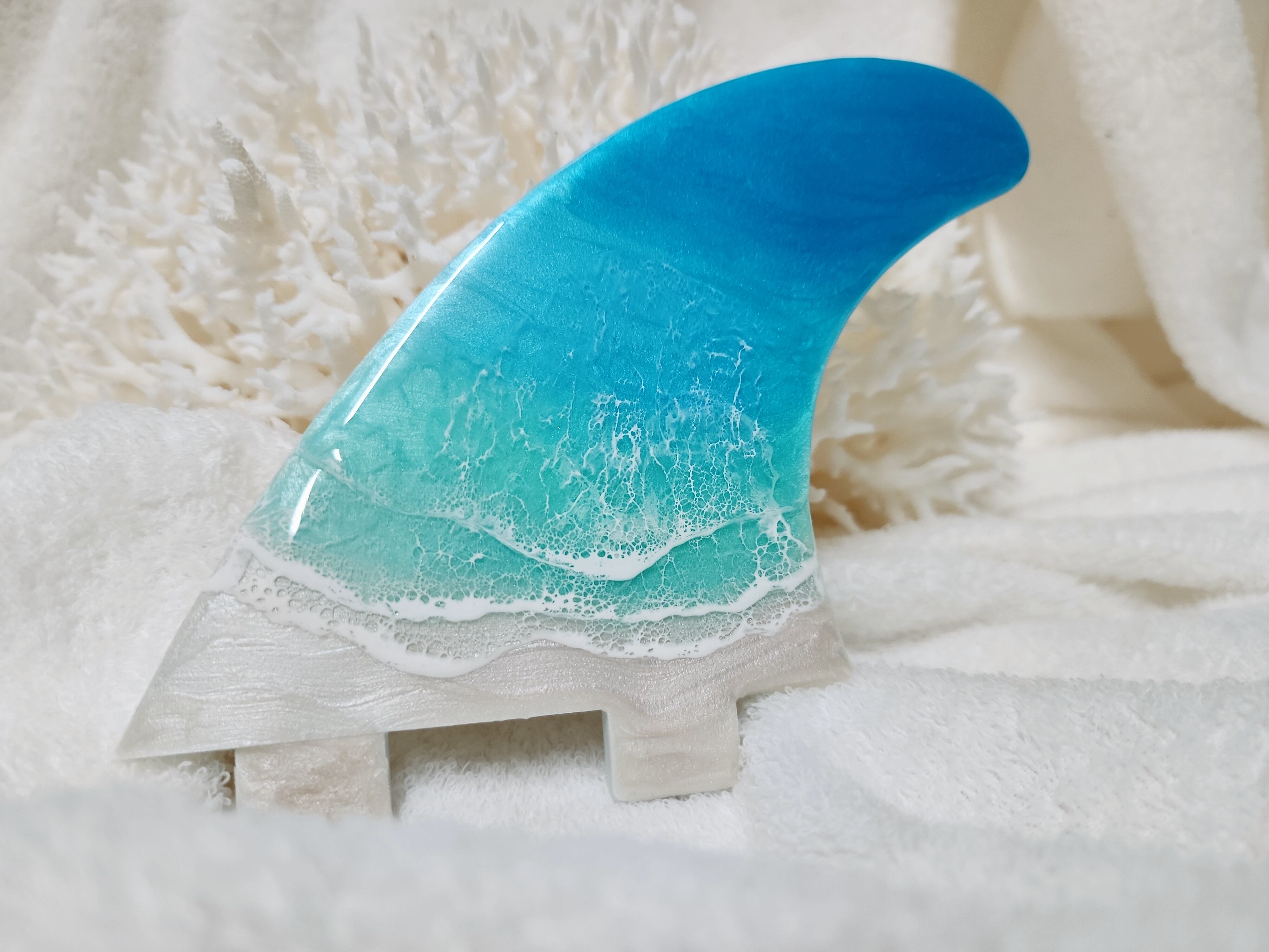 206.オーシャンレジンアート フィン | Leaf Edgez