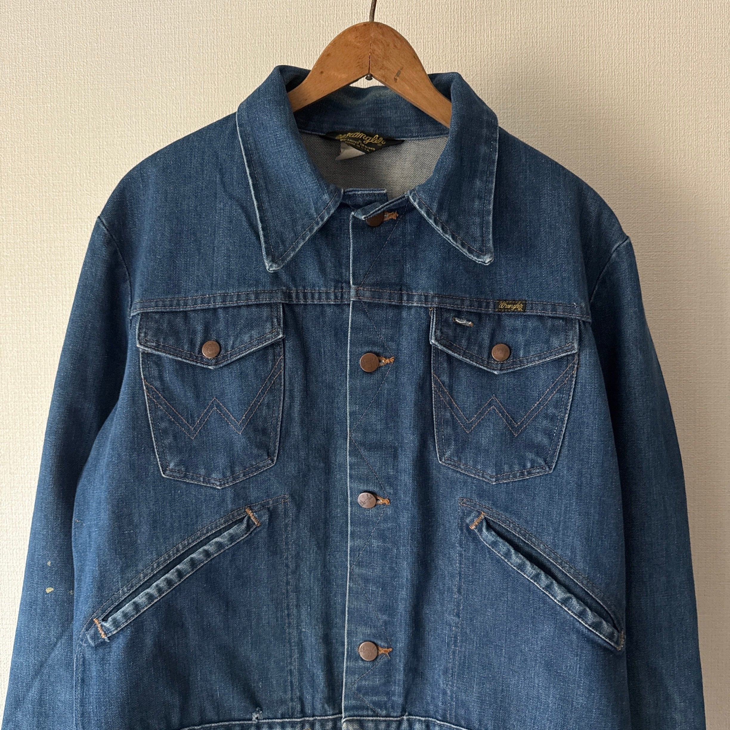 70's~80's Wrangler 124MJ Denim Jacket ラングラー デニムジャケット