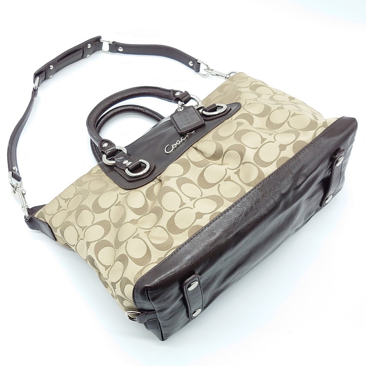 COACH コーチ ミニボストンバッグ ショルダーバッグ ハンドバッグ 2WAY 