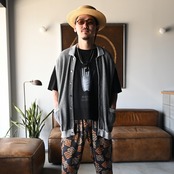 CHANGES(チェンジーズ)柄パジャマパンツスタイル
