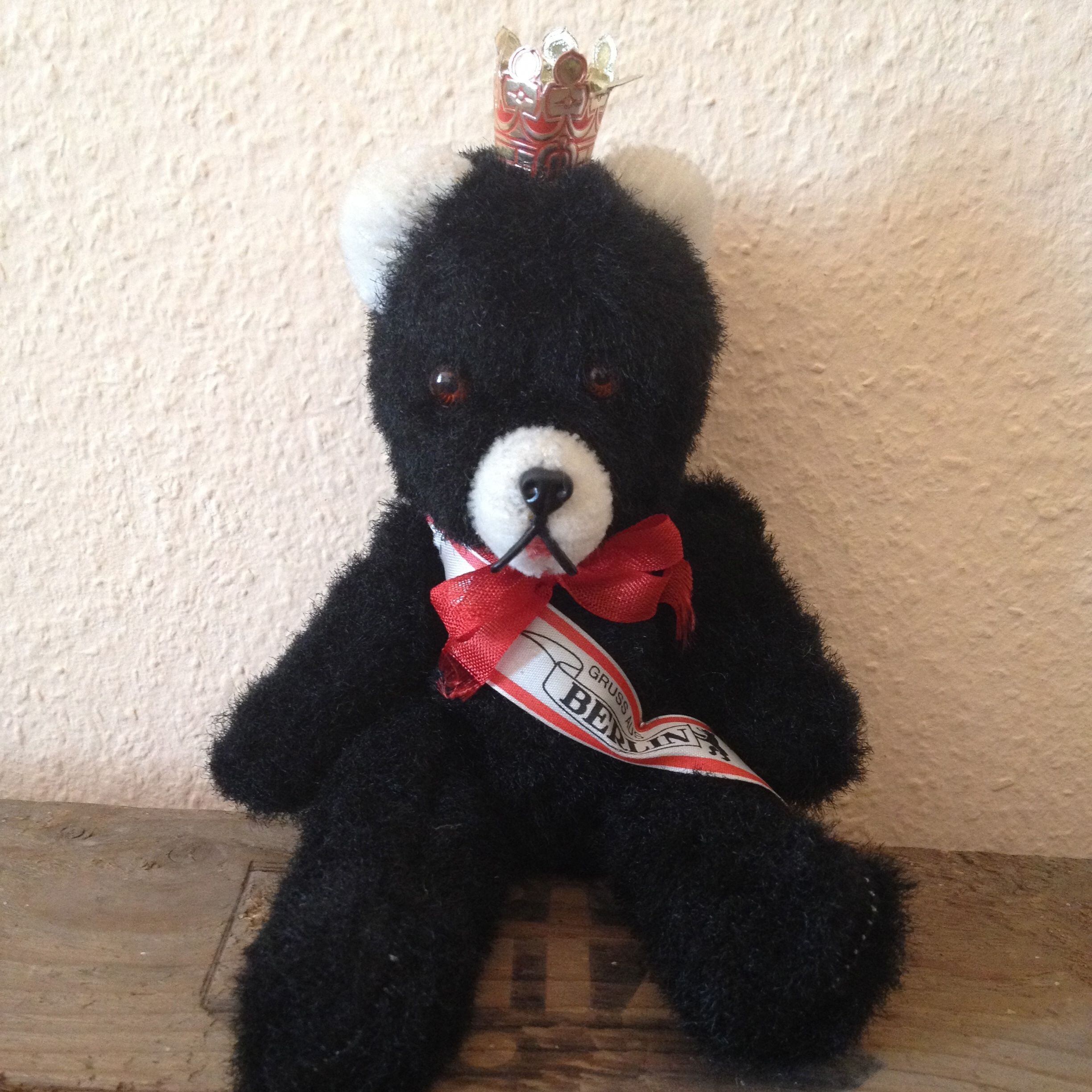 DDR旧東ドイツ ヴィンテージ ベルリンベア 黒 21cm | .usagi
