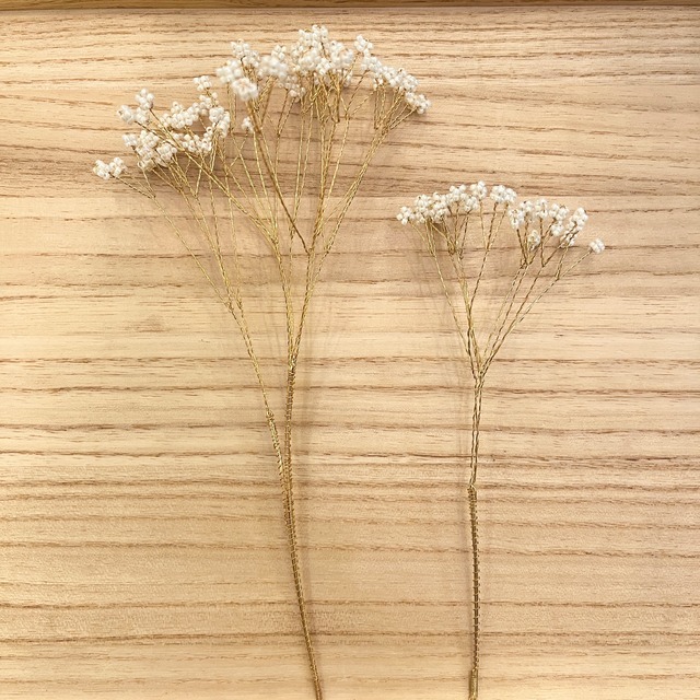 anokono flower 　カスミソウ Sサイズ　ビーズフラワー