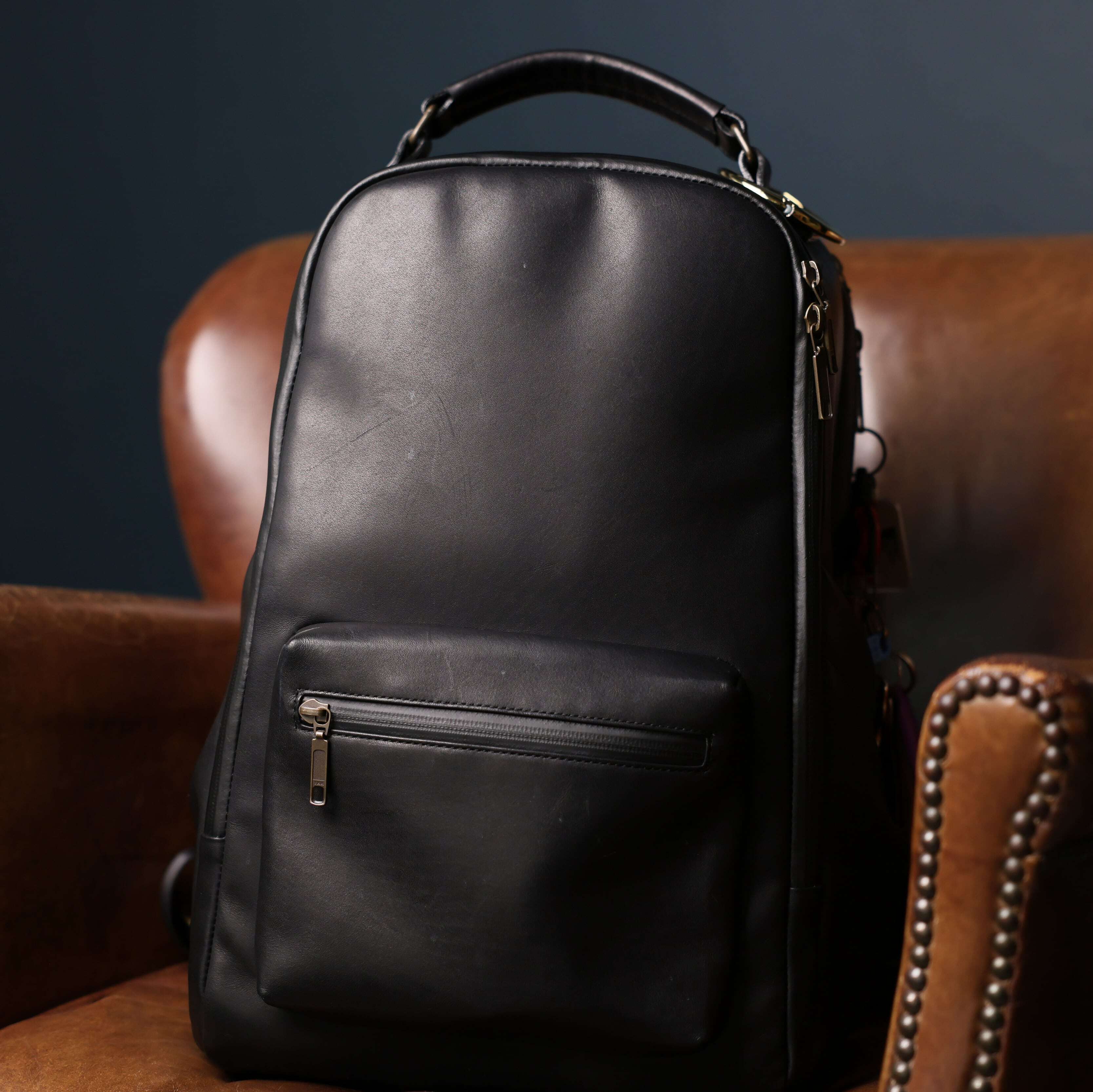 欠品】30代以上の上品な『防水レザーリュック』 | 「Japan Made屋