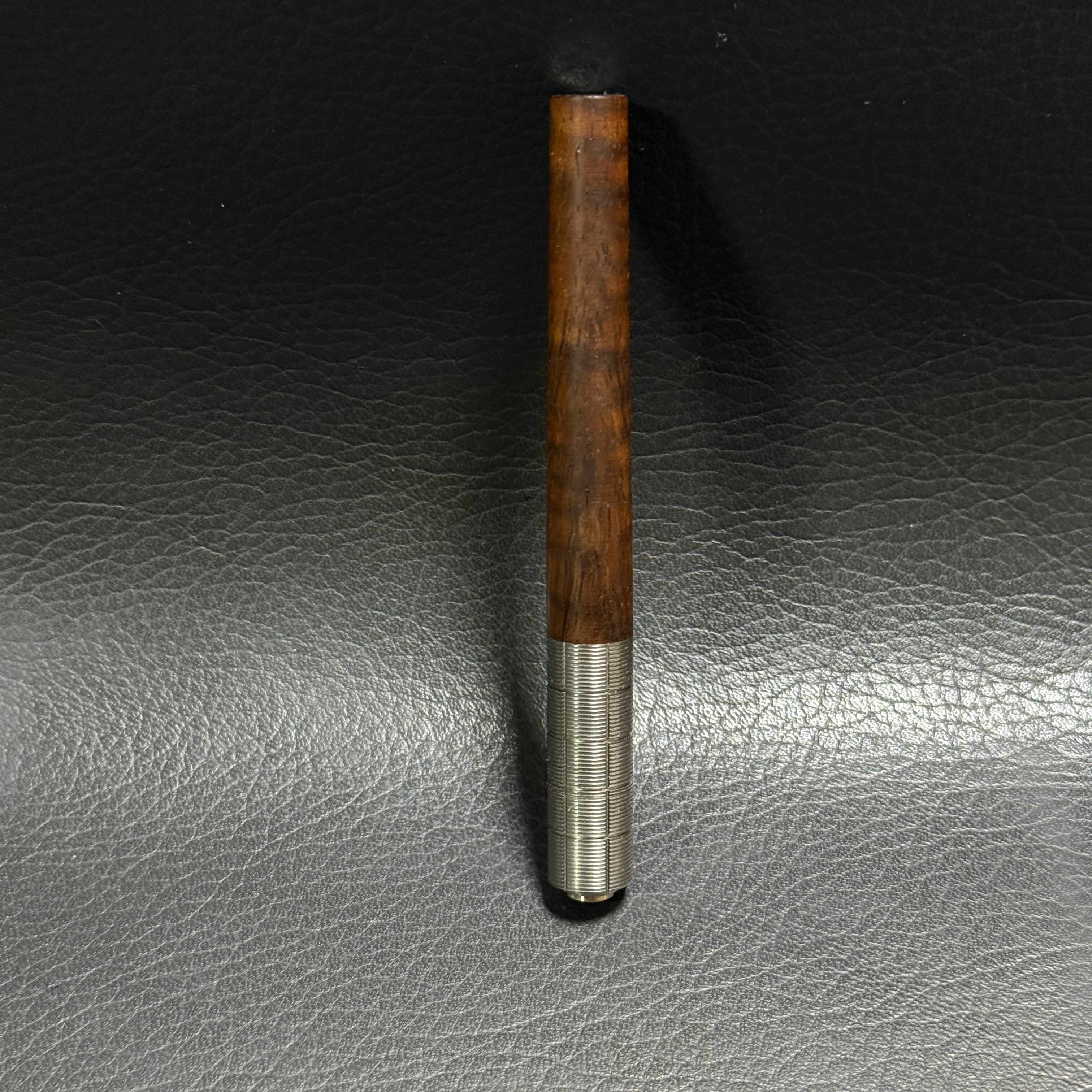 572ハワイアンコアカーリー メタルグリップ溝付き ステンレス | handwood