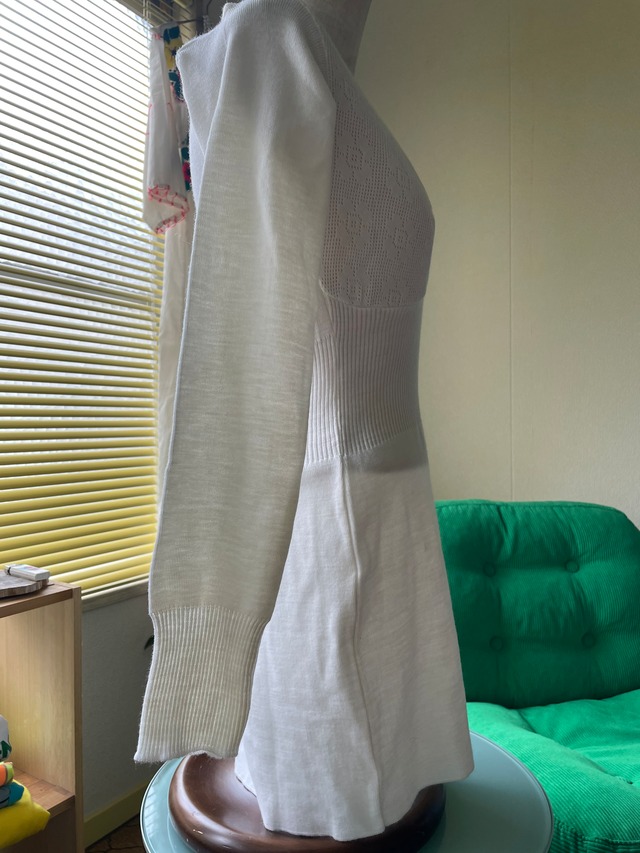 70s-80s VINTAGE "Liabel" Pointelle Knit Tops