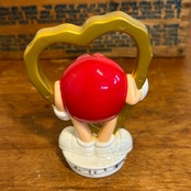 M&M's  フィギュア バレンタイン チューブトッパー レッド ハート ミールトイ MU-294