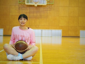 “NEW NTHLONGTEE” colour Salmonpink×Pinkred