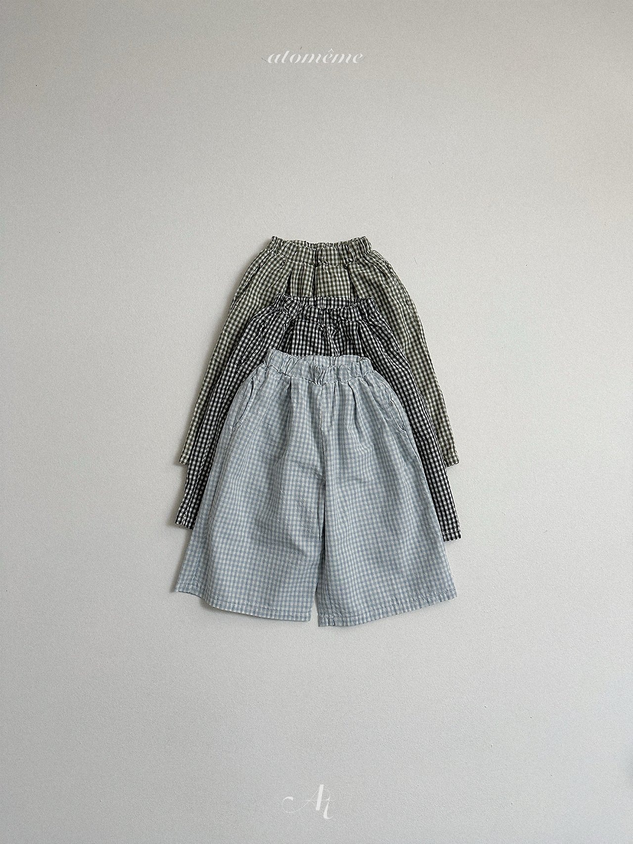 [atomeme] Muse Check Pants / [아토메메] 뮤즈체크팬츠