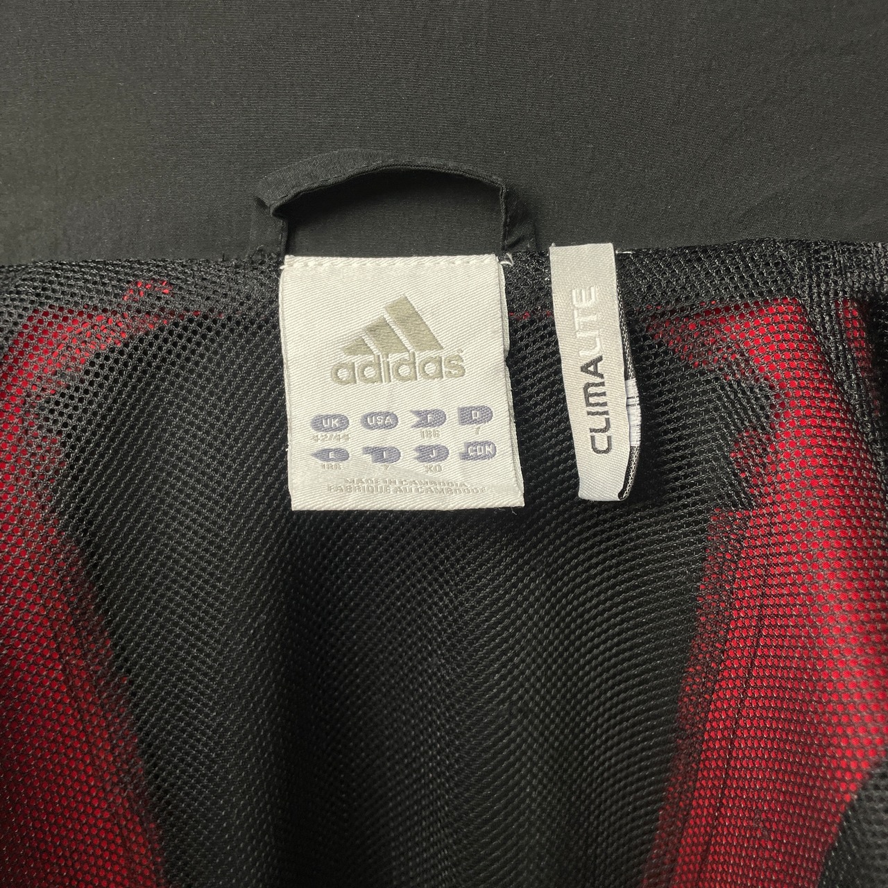 00年代 adidas アディダス パフォーマンスロゴ CLIMALITE トラック 