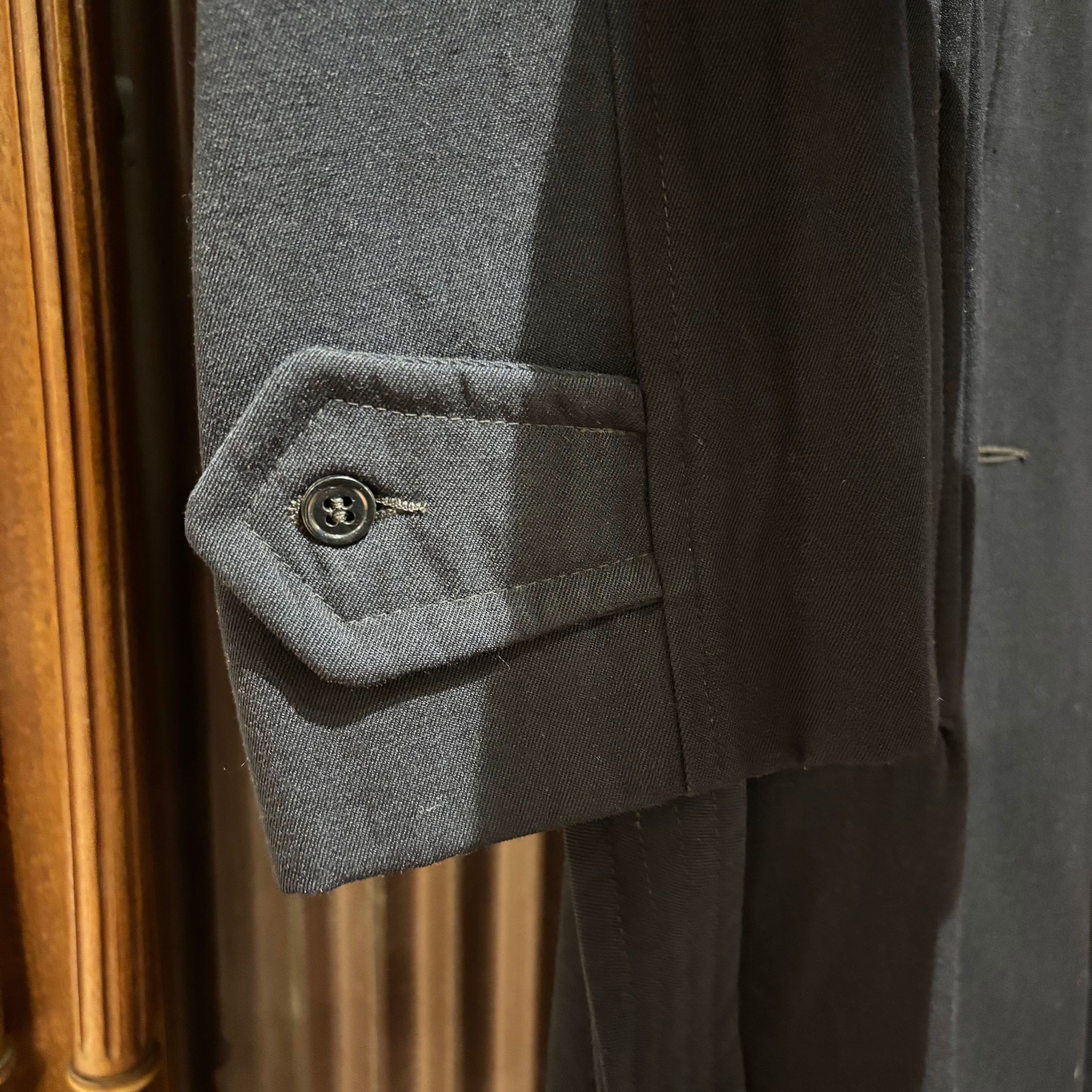 OLD ROYAL NAVY×SHAMBA DOUBLE BREASTED COAT | STRAYSHEEP ONLINE