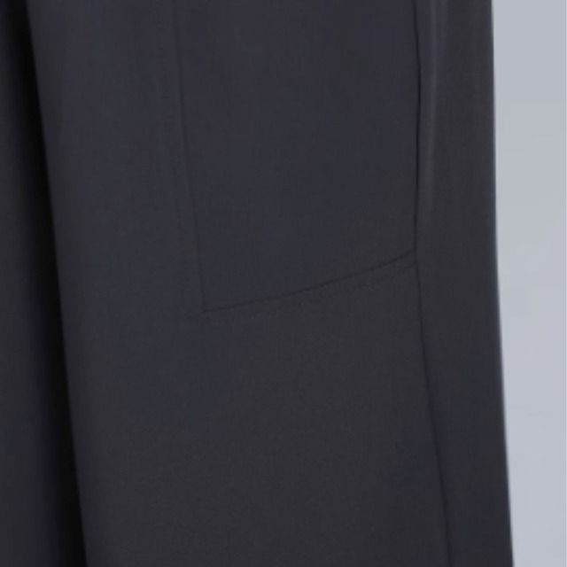 Shoulder strap wide pants C0569