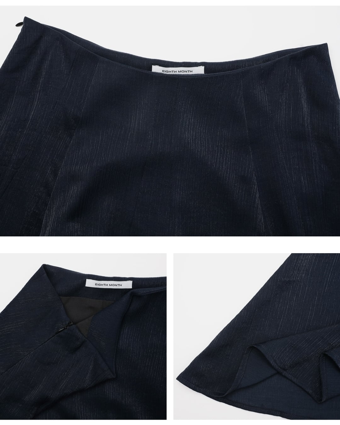 asymmetrical hem flare skirt【NINE0339】 | NINE9U